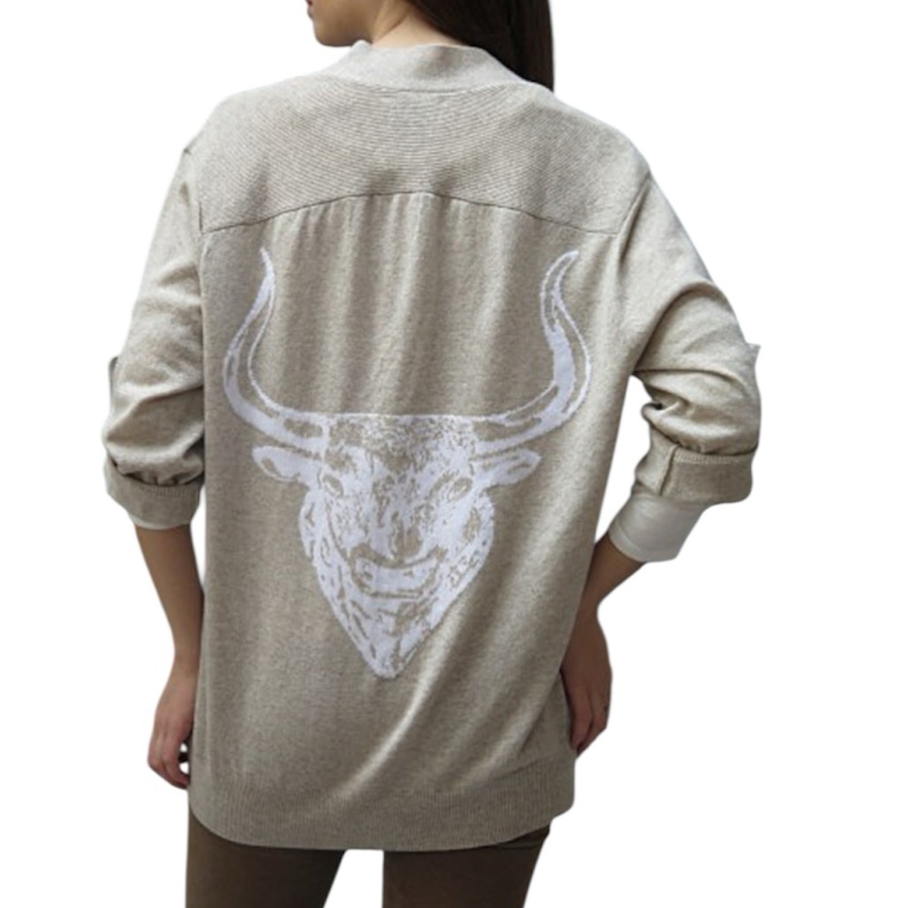 Koch Longfellow wool Cardigan cream size S